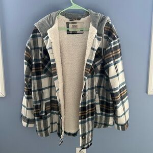 Oversized Sherpa Flannel